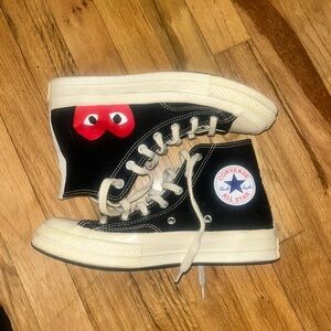 Comme des garçons high top converse